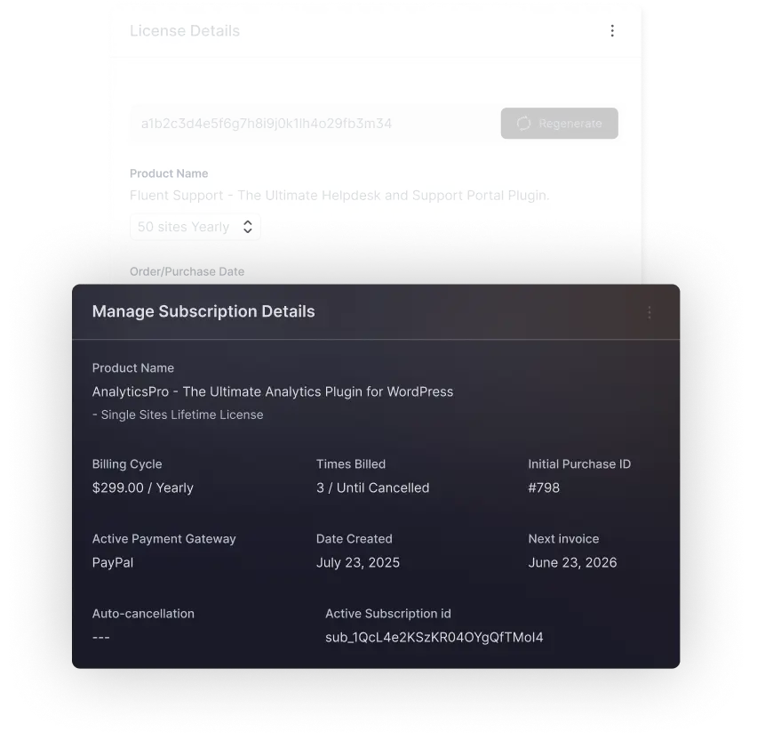 FluentCart - Sell Subscriptions and Licenses
