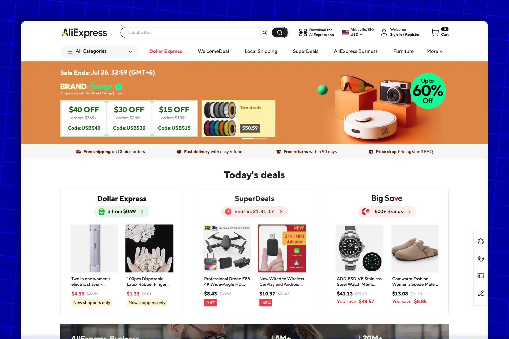 AliExpress - Dropshipping