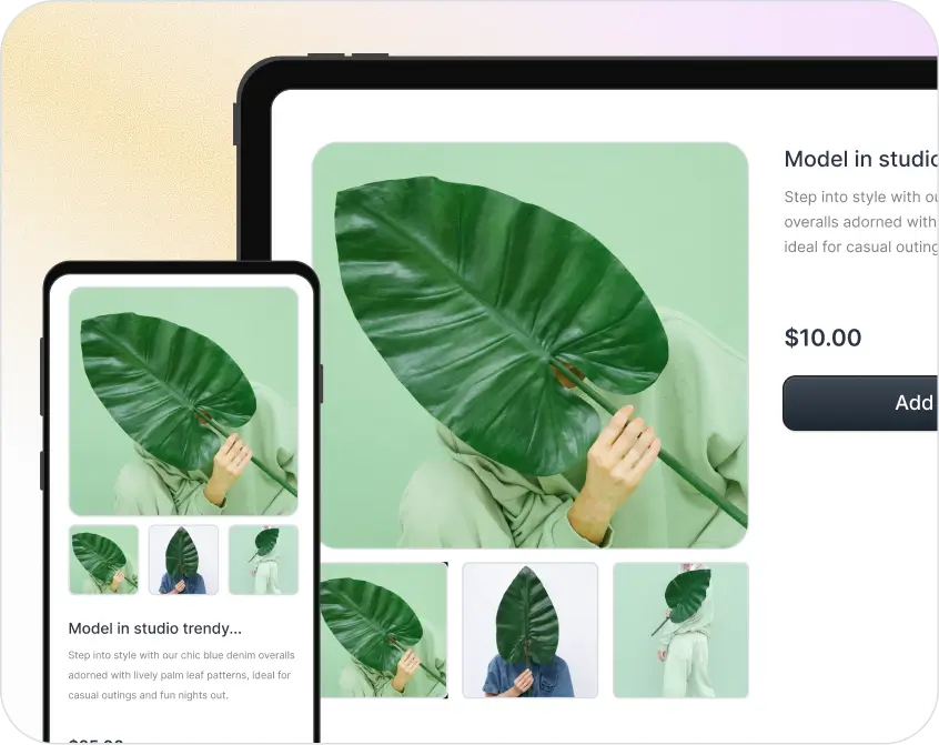 Digital assets industry page mobile responsive image