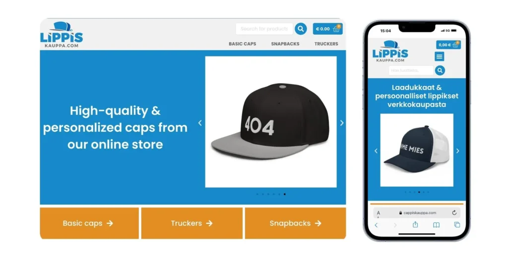 Lippis Kauppa- Example for Best eCommerce Websites