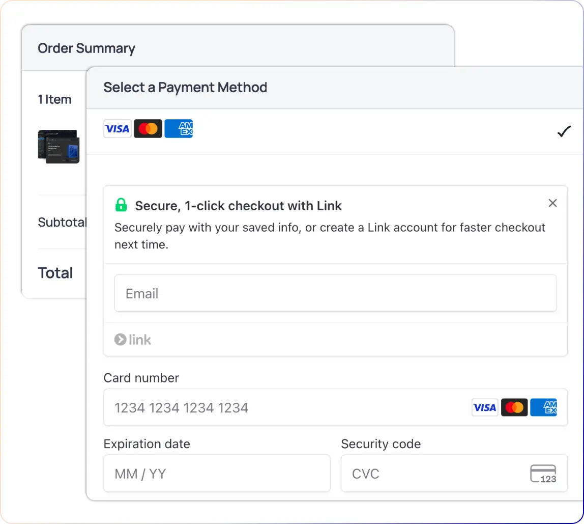Payments - Home Page