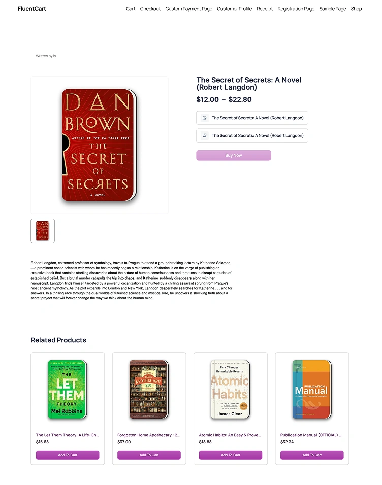 Recommended books for online buyers