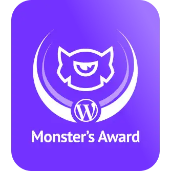 monster award logo