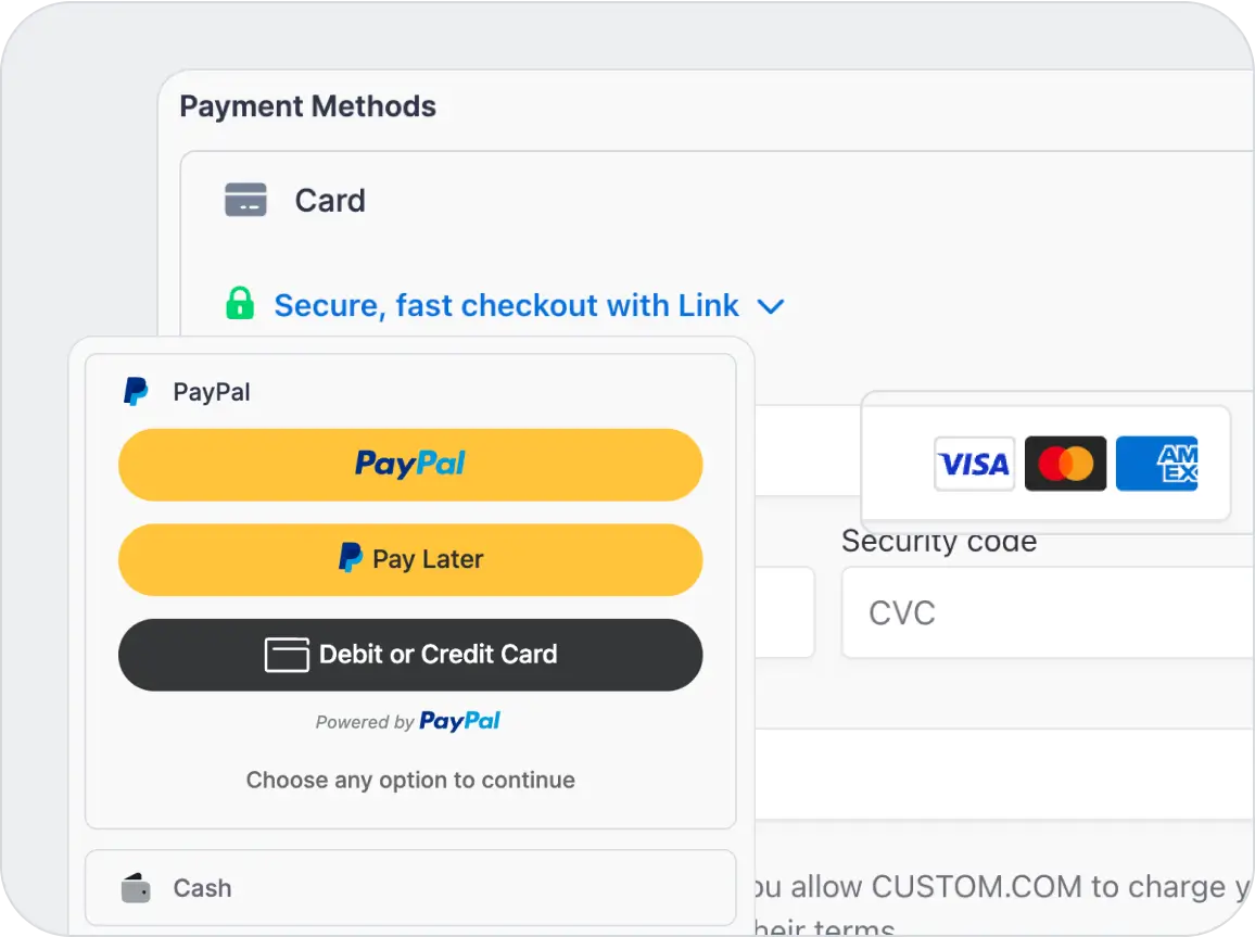 multiple payment methods in fluentcart