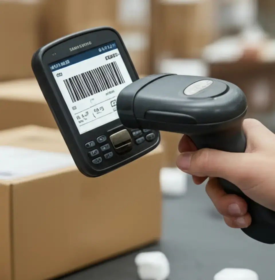 Pick the product using scanner and RFID