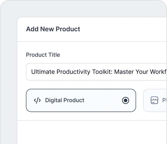 Add A New product - Digital Downloads FluentCart -