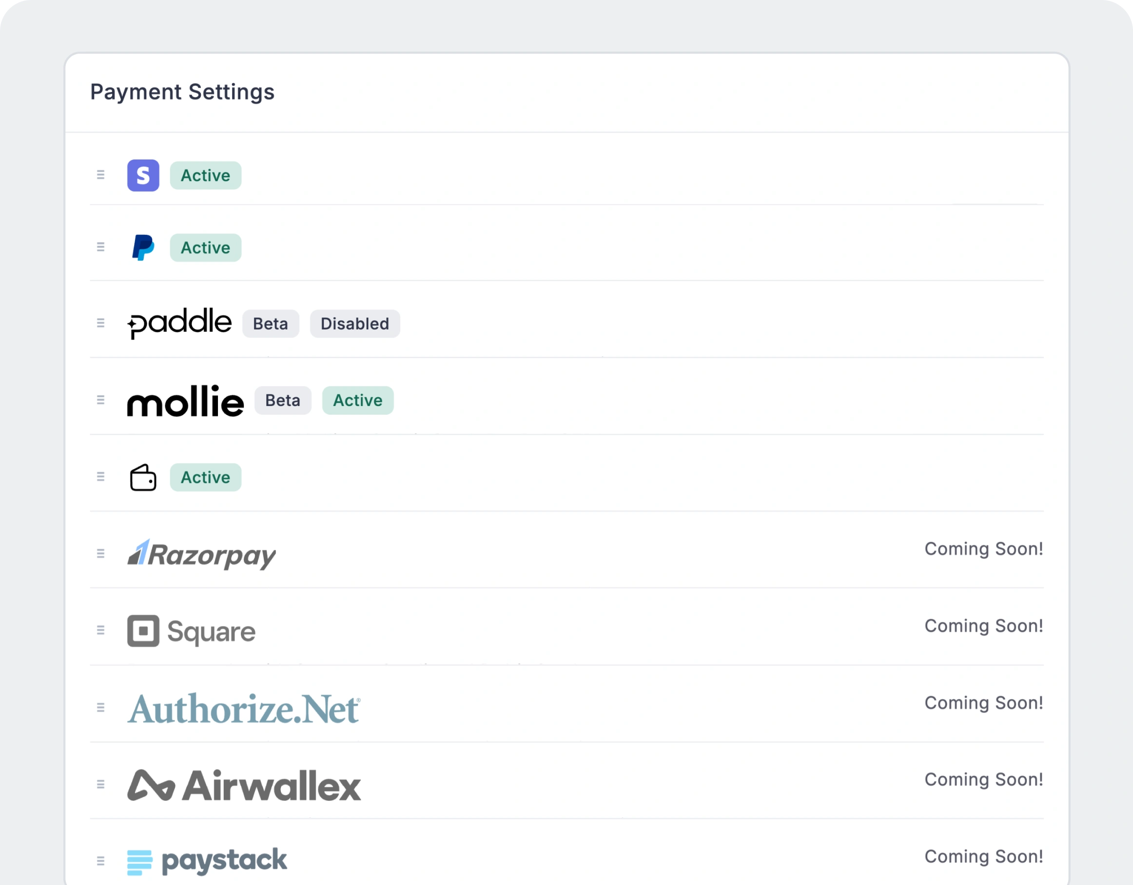 Deal page - All Gateways