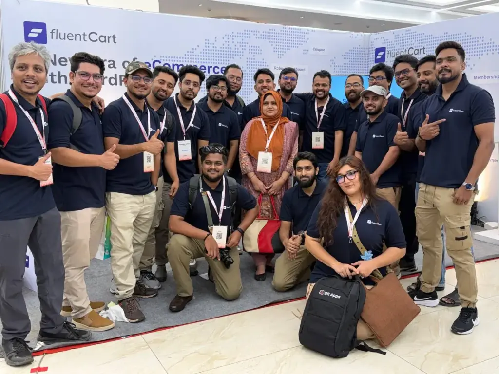 Team FluentCart at WordCamp Dhaka 2025