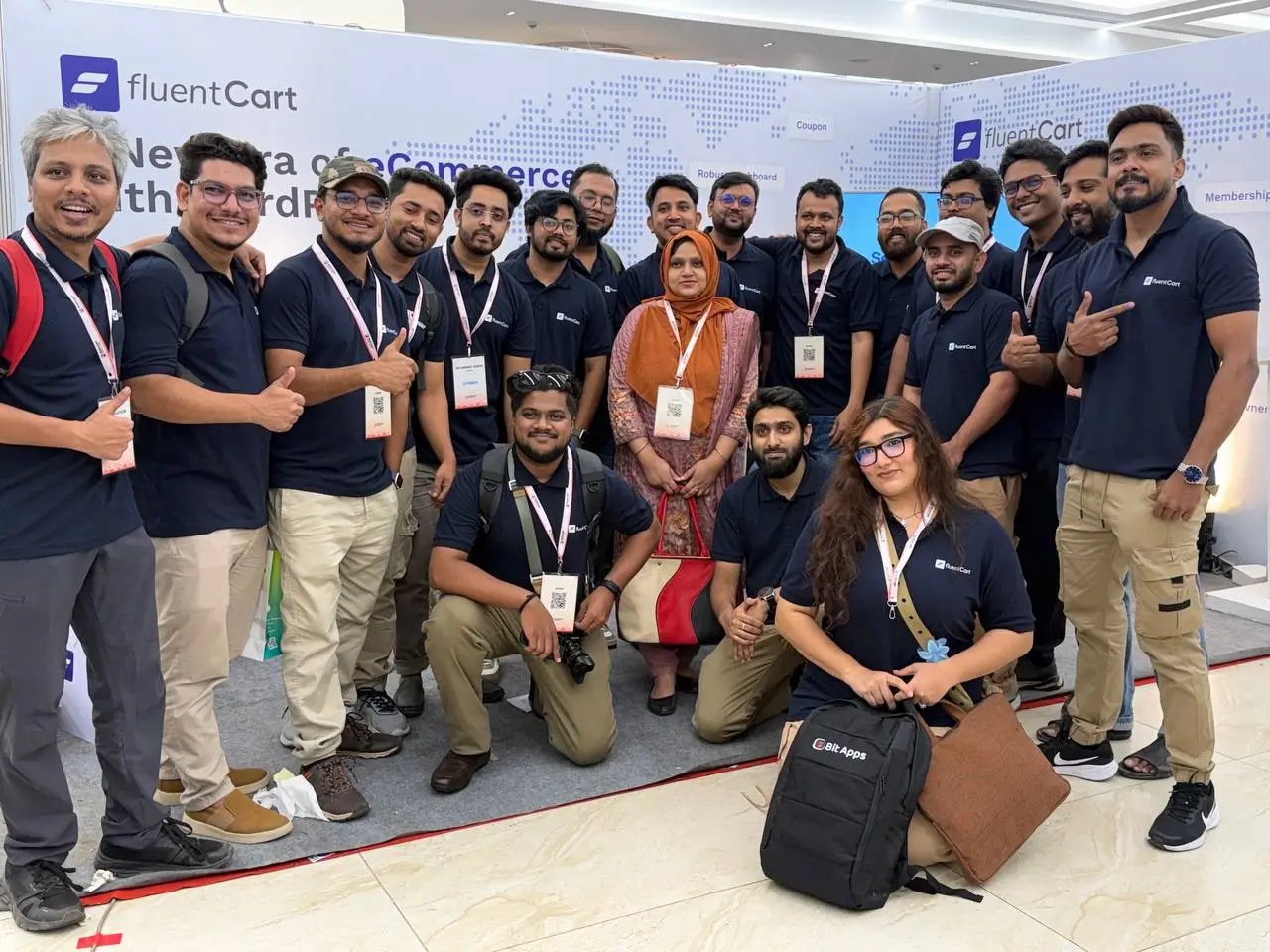 FluentCart Team at WordCamp Dhaka 2025