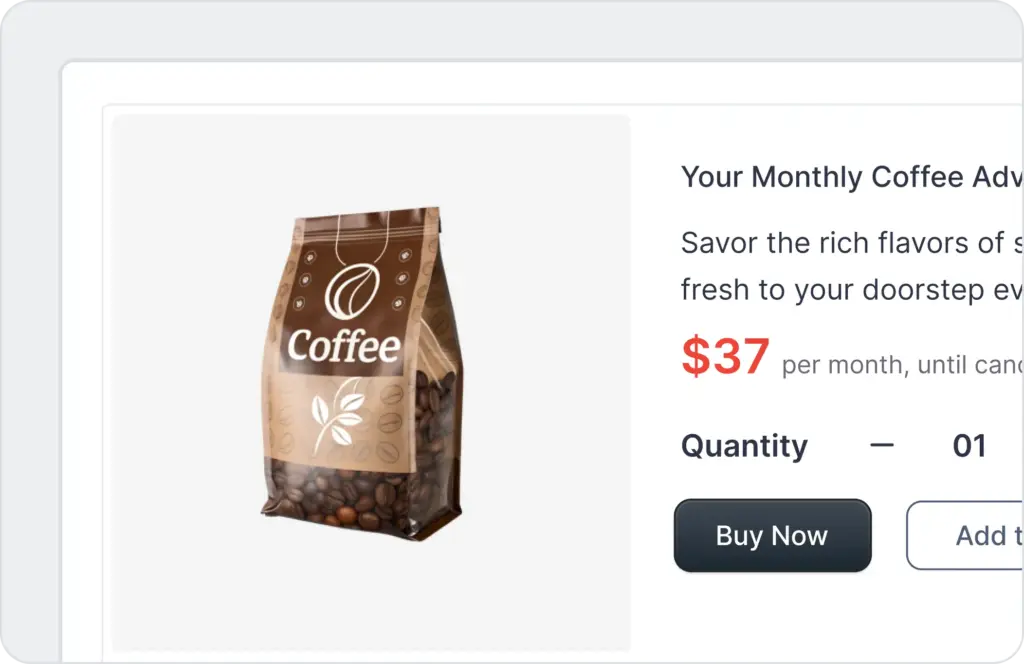 Shipping Subscriptions