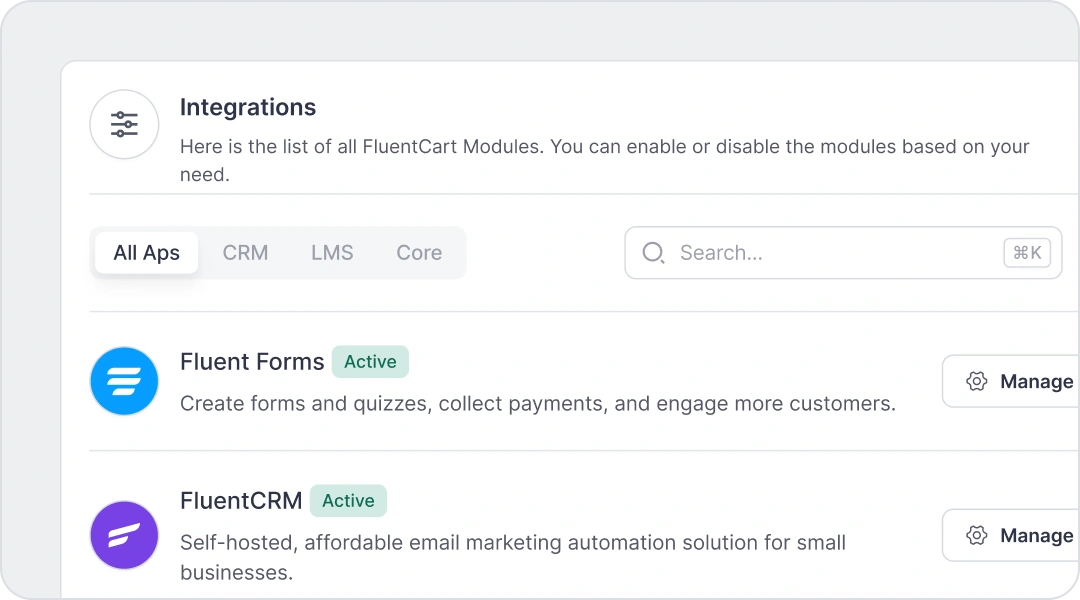 Part of the Fluent Ecosystem