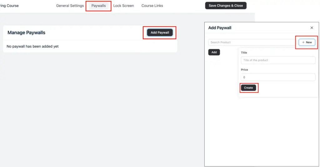Setup Paywall title price