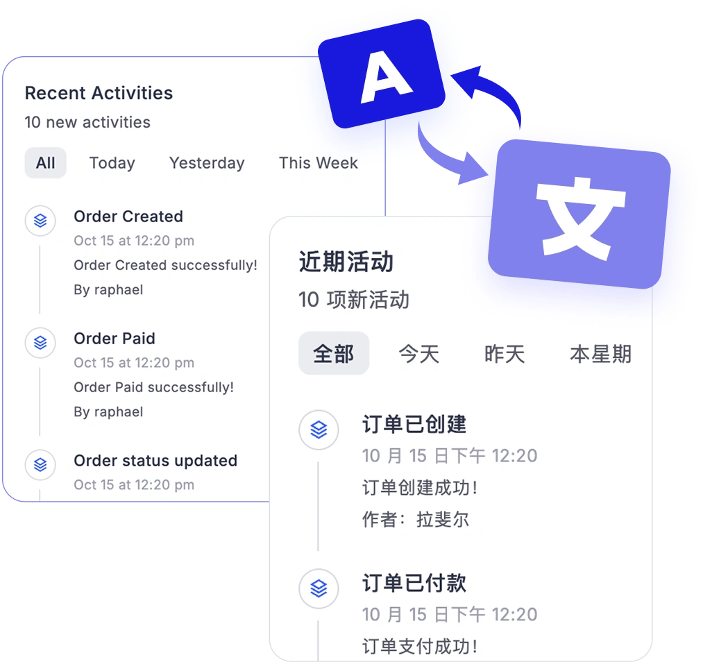Your store in your own language, FluentCart, translation ready ecommerce