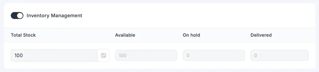 Inventory Management in FluentCart