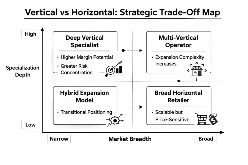 Vertical vs Horizontal, What is a Vertical Market, FluentCart Blog