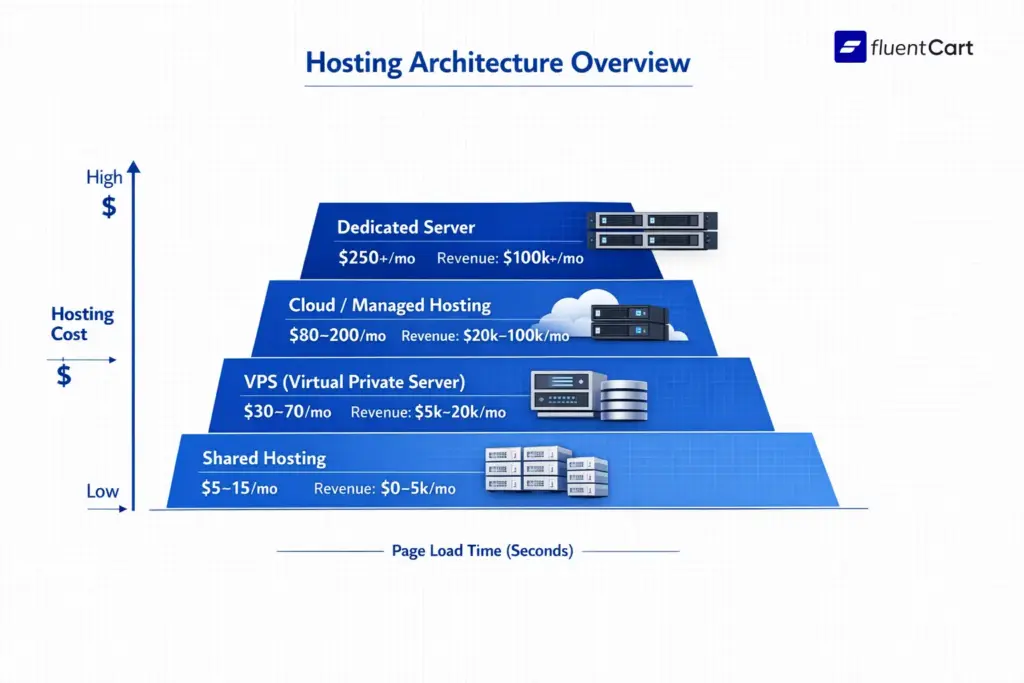 hosting type for eCommerce