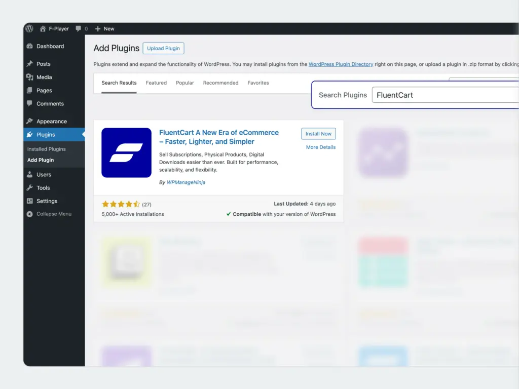 FluentCart Free