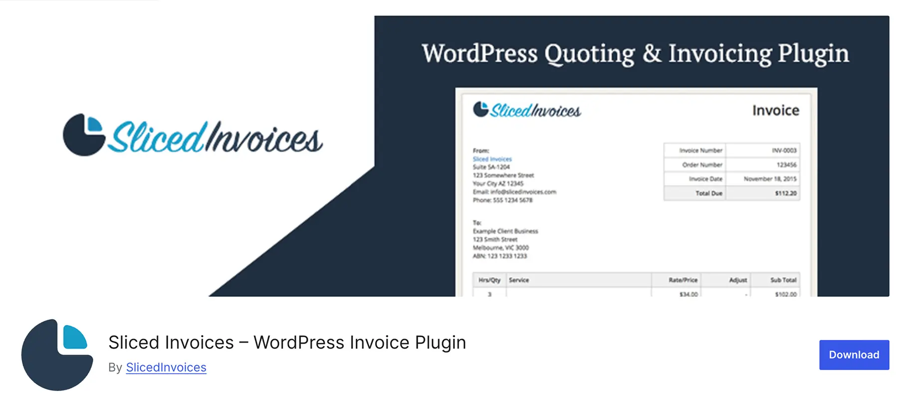Sliced Invoices
