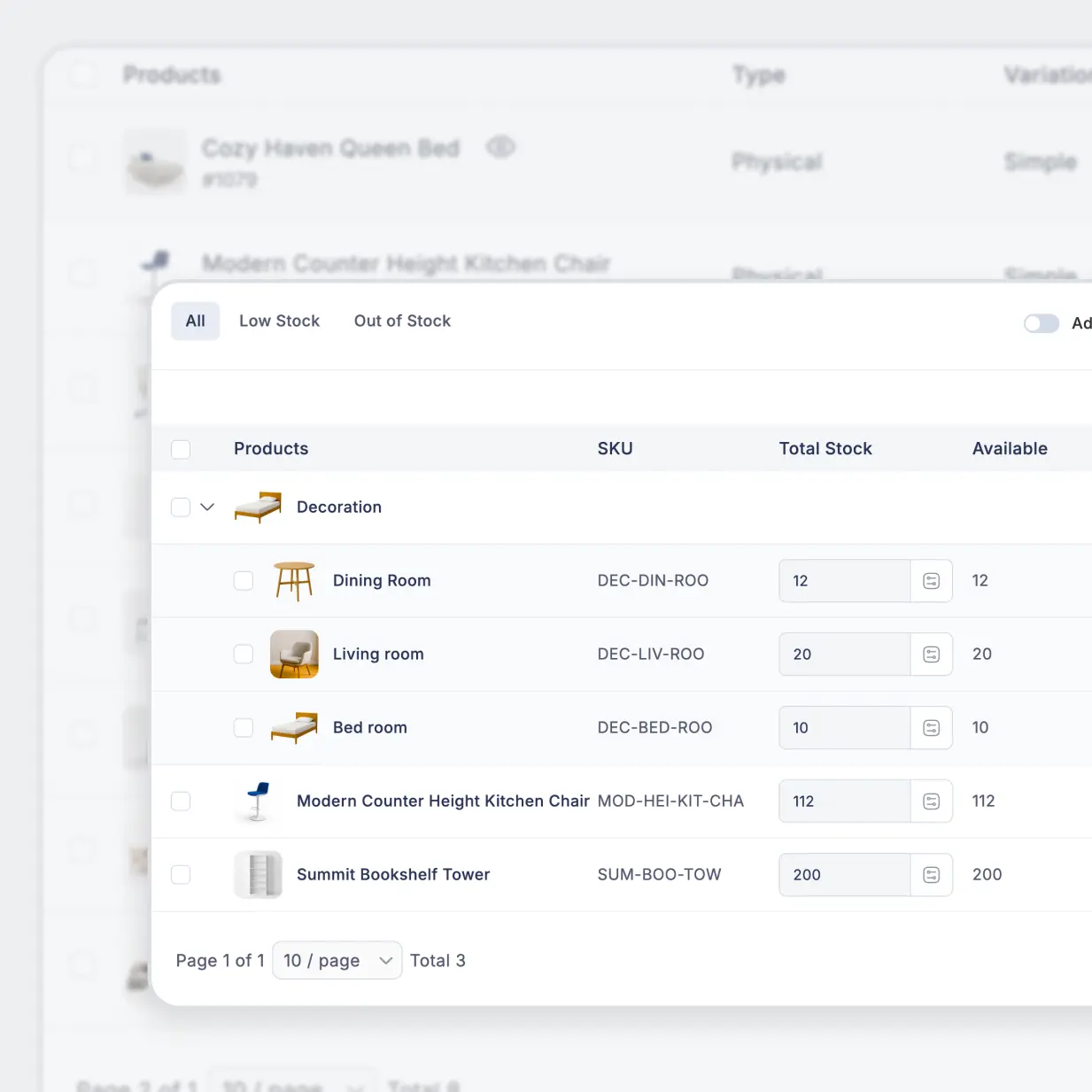 Inventory & Fulfillment