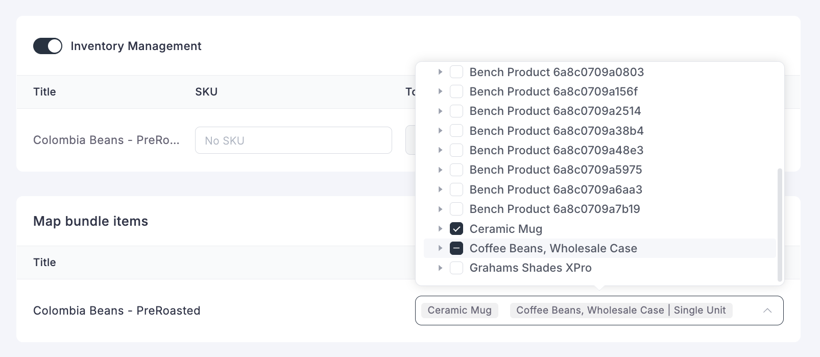 bundle marketing items