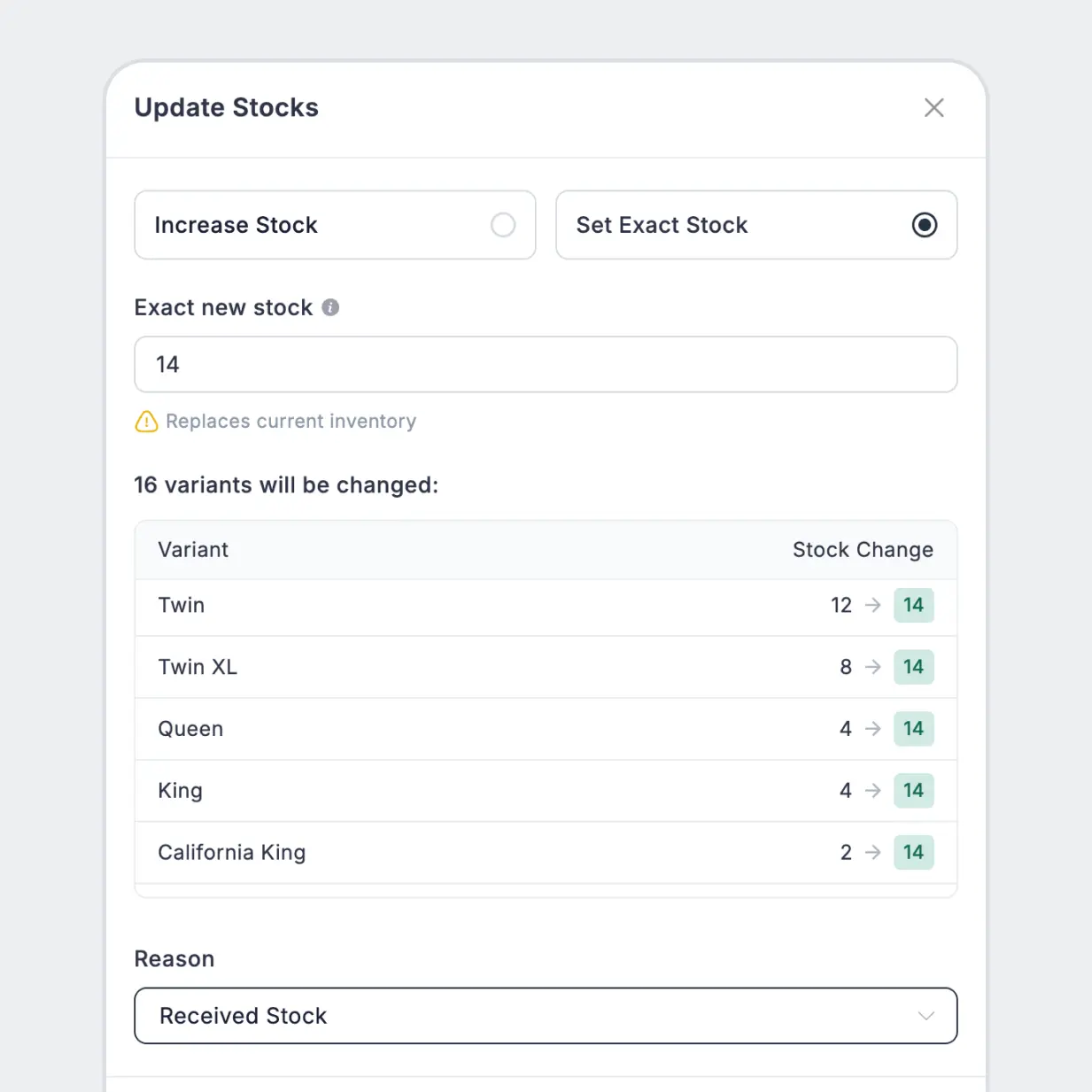 Everything Your Team Needs to Manage Stock