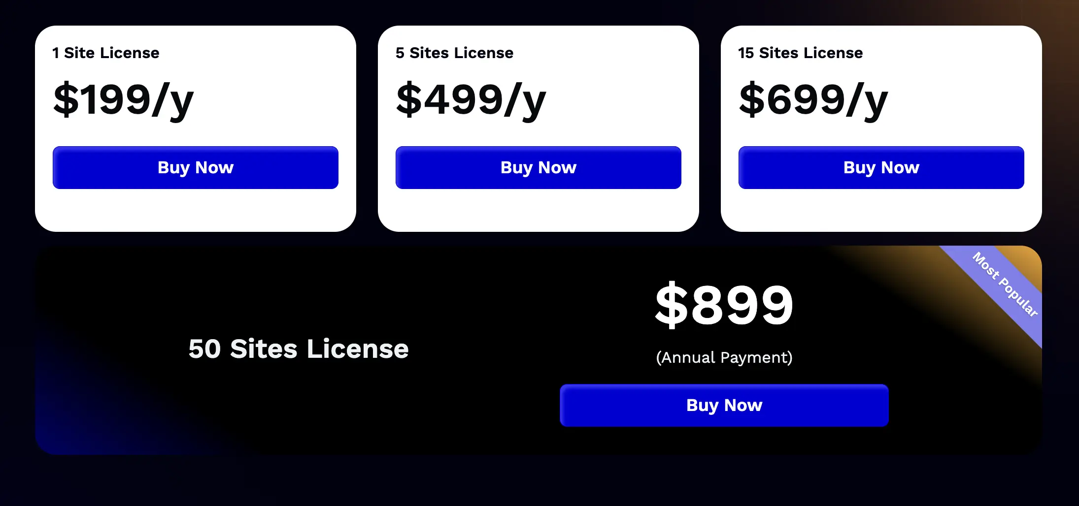 FluentCart Annual pricing plan