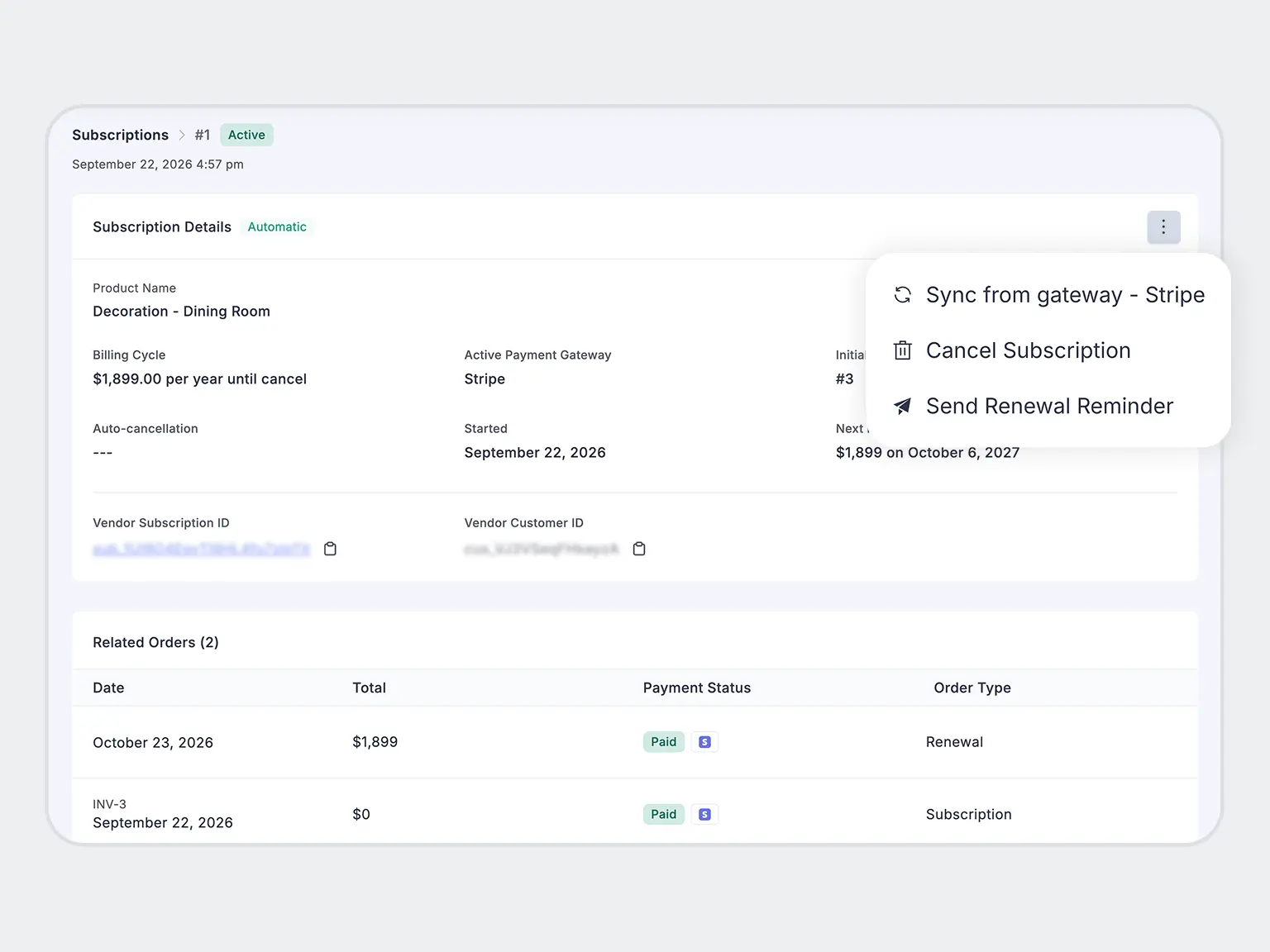 Full Control From Your Dashboard