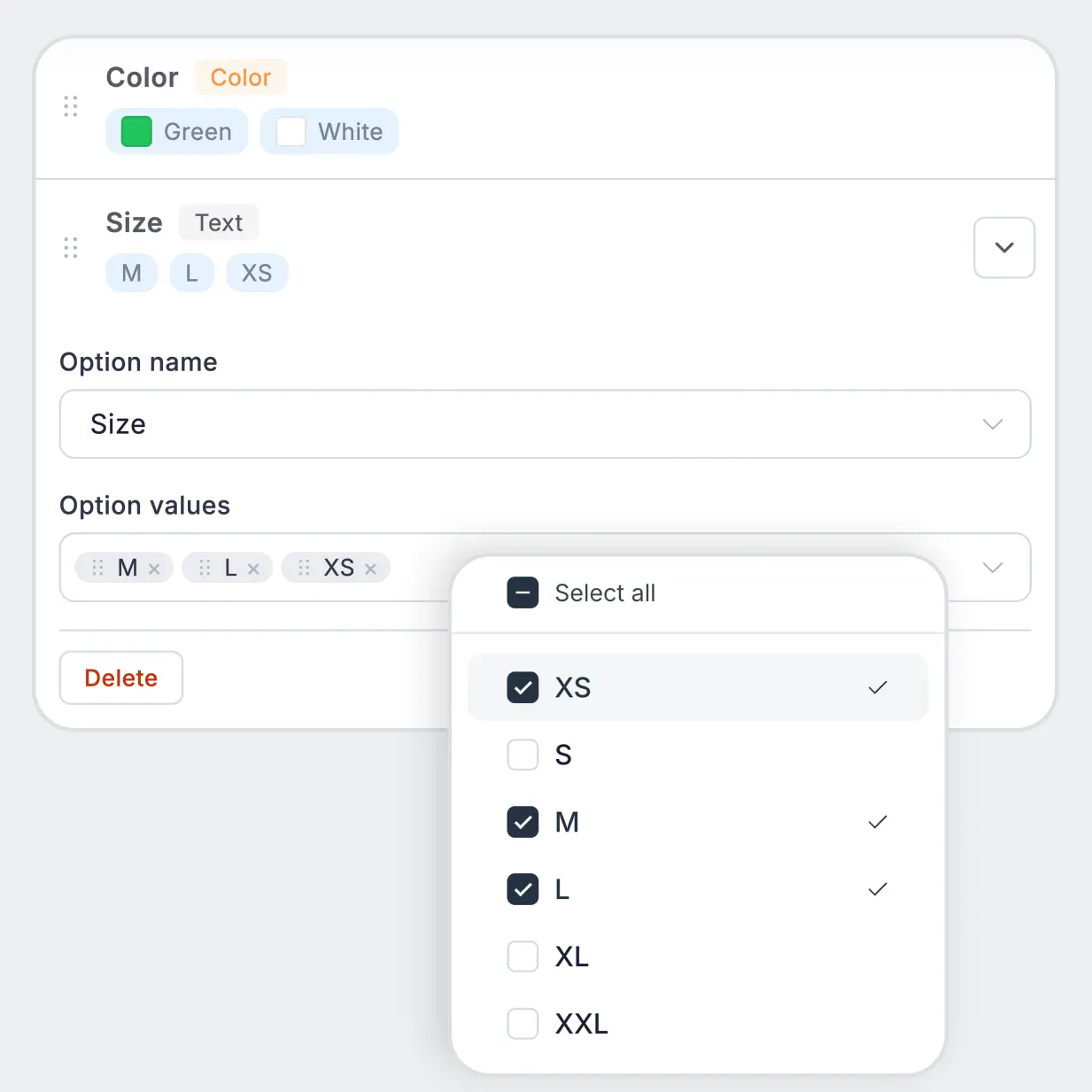 Reusable Options, Built Once, Used Everywhere