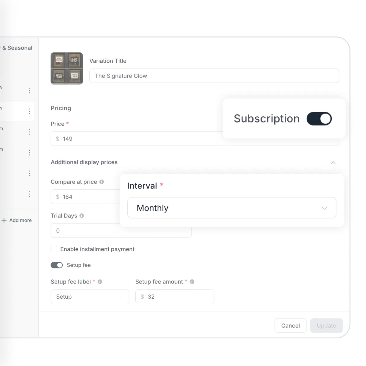 Subscriptions